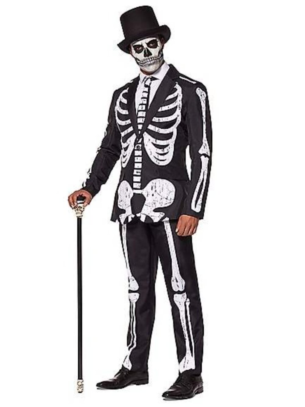 NWT - Halloween Calavera Costume - Skeleton Suit - XLarge